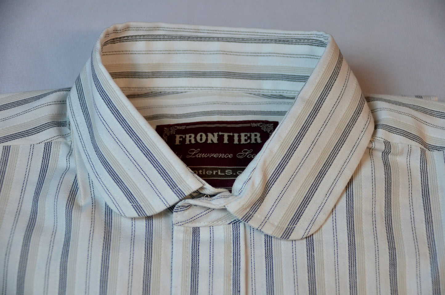 Cream & Black Stripe - Men's Dakota Shirt