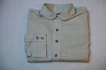 Sky Blue with Black Stripe Men's Dakota Shirt
