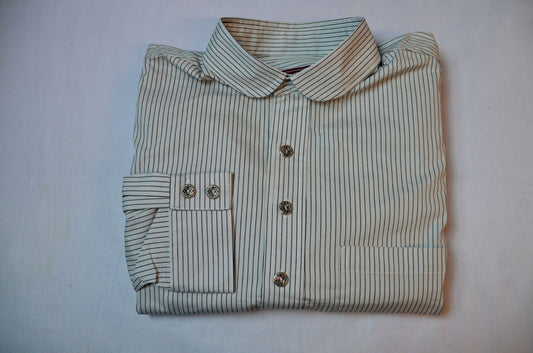 Sky Blue with Black Stripe Men's Dakota Shirt