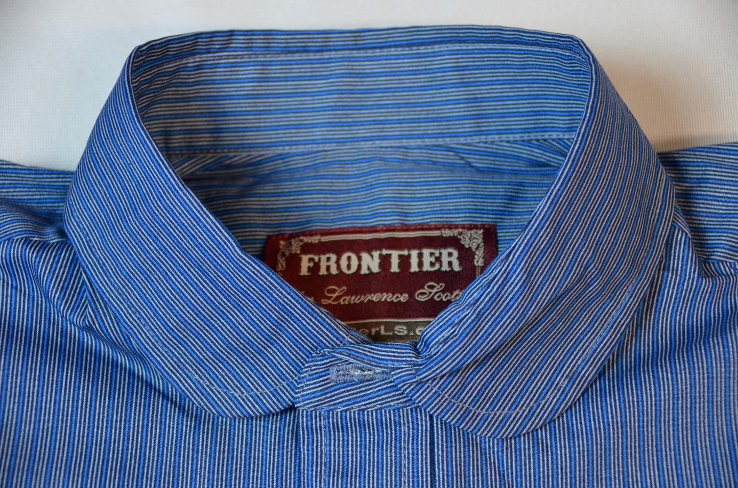 Blue Mini Stripe Men's Dakota Shirt