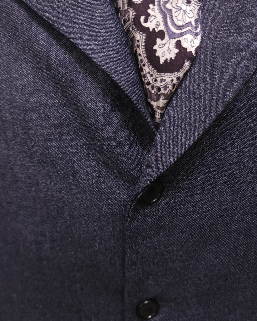 Men's Town Coat - Indigo Twill - Western Cut Blazer