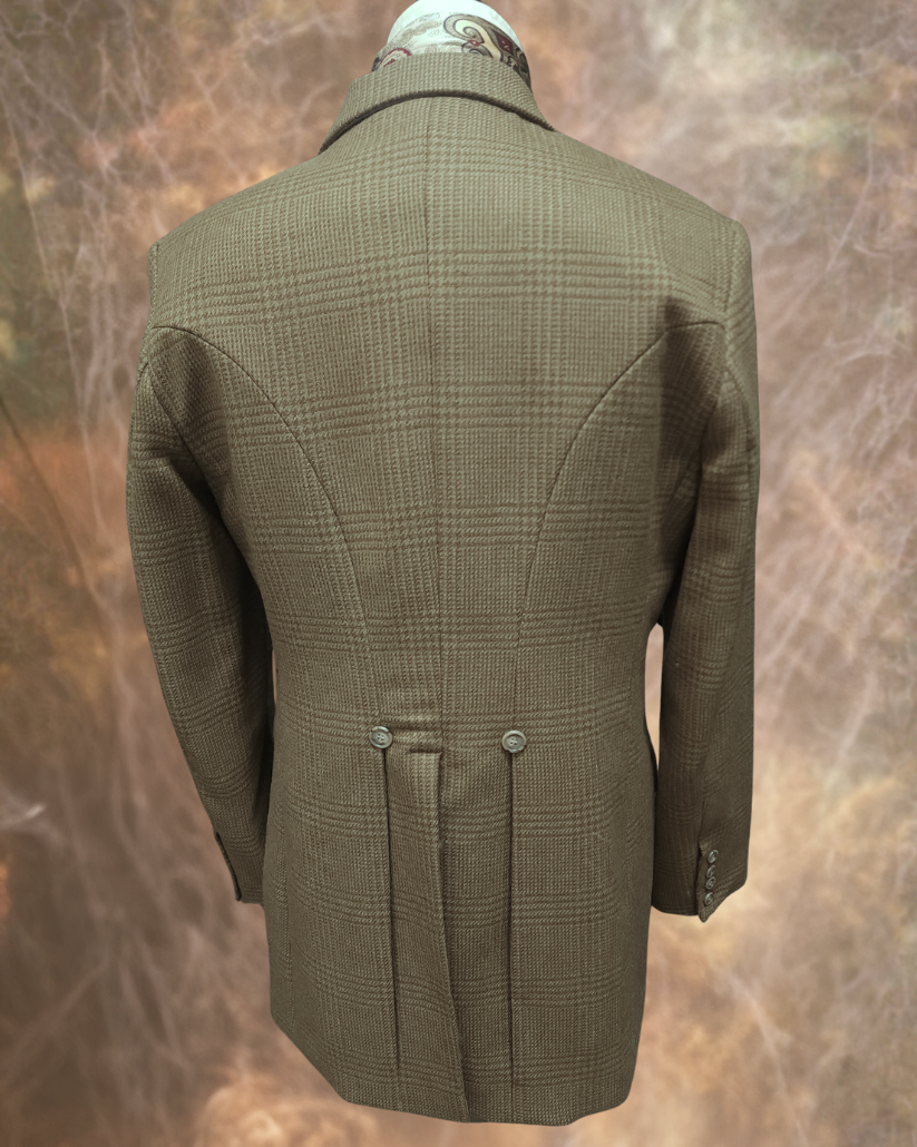 Men's Town Coat - Mesa Tan Glen Plaid