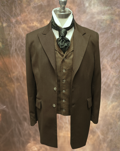 Men's Town Coat - Olive Green