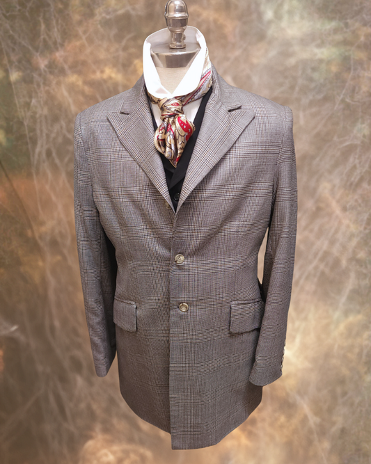 Men’s Town Coat - Black Oak Glen Plaid