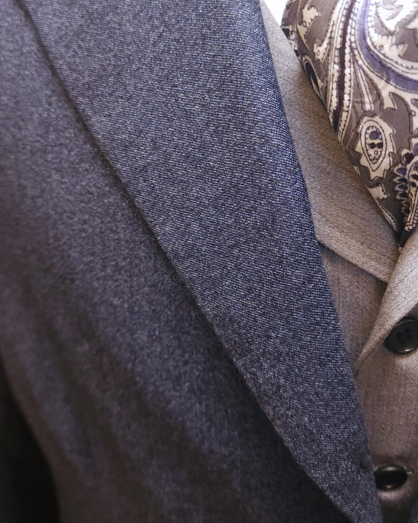 Men's Town Coat - Indigo Twill