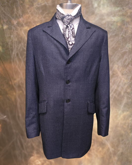 Men's Town Coat - Indigo Twill - Western Cut Blazer