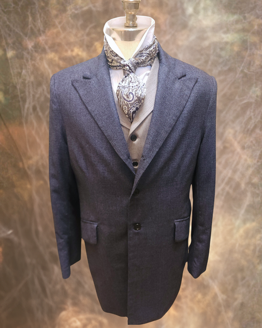 Men's Town Coat - Indigo Twill