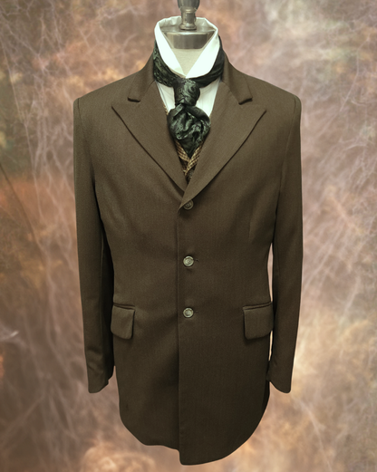 Men's Town Coat - Olive Green
