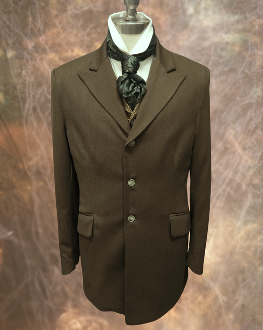 Men's Town Coat - Olive Green